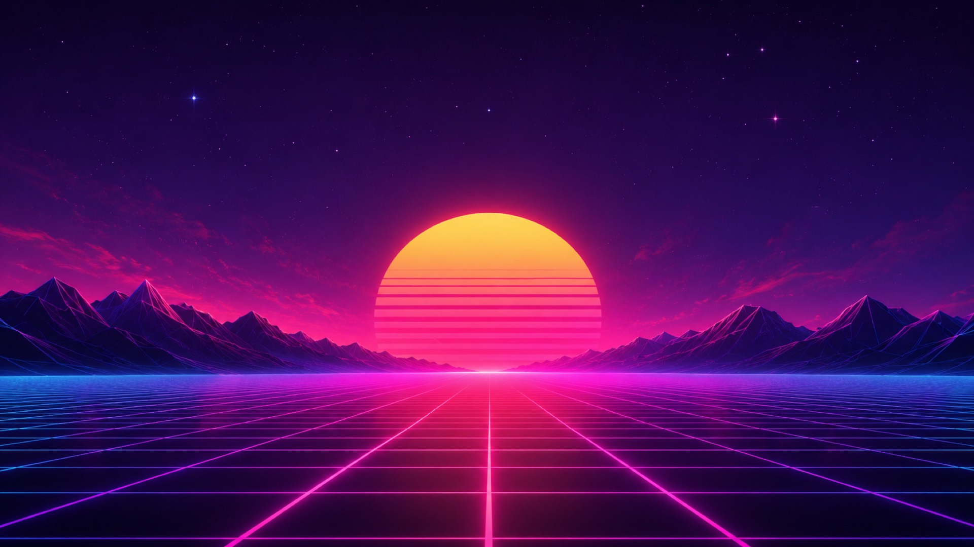 Synthwave artwork representing the Acquisition Onboarding Workflow deployment pattern