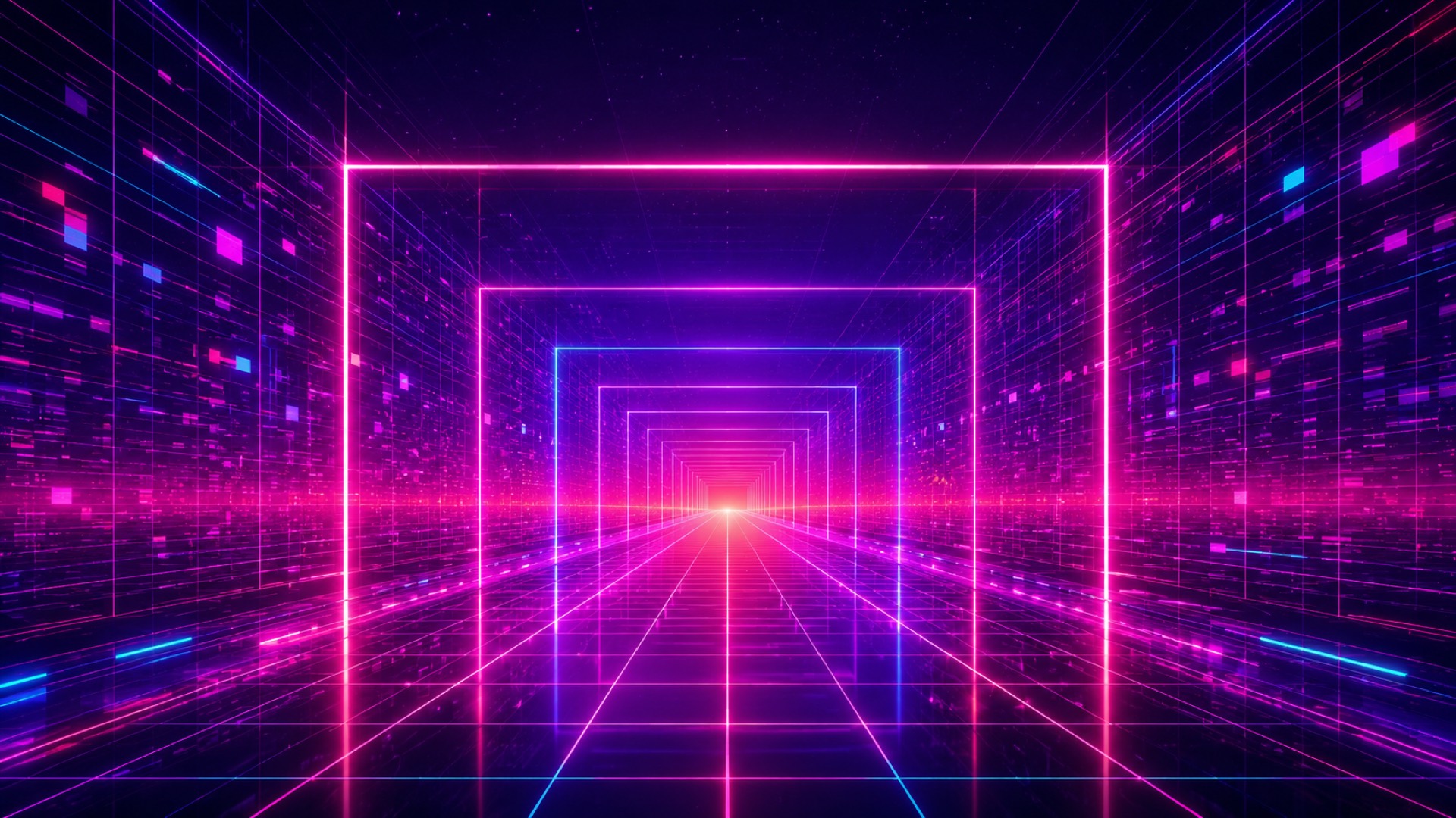 Synthwave artwork representing the Cross-Branch Operating Console deployment pattern